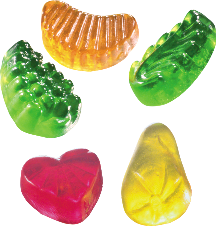 Jelly Candies Transparent File
