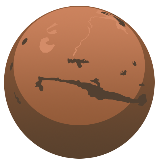 Mars Transparent Background