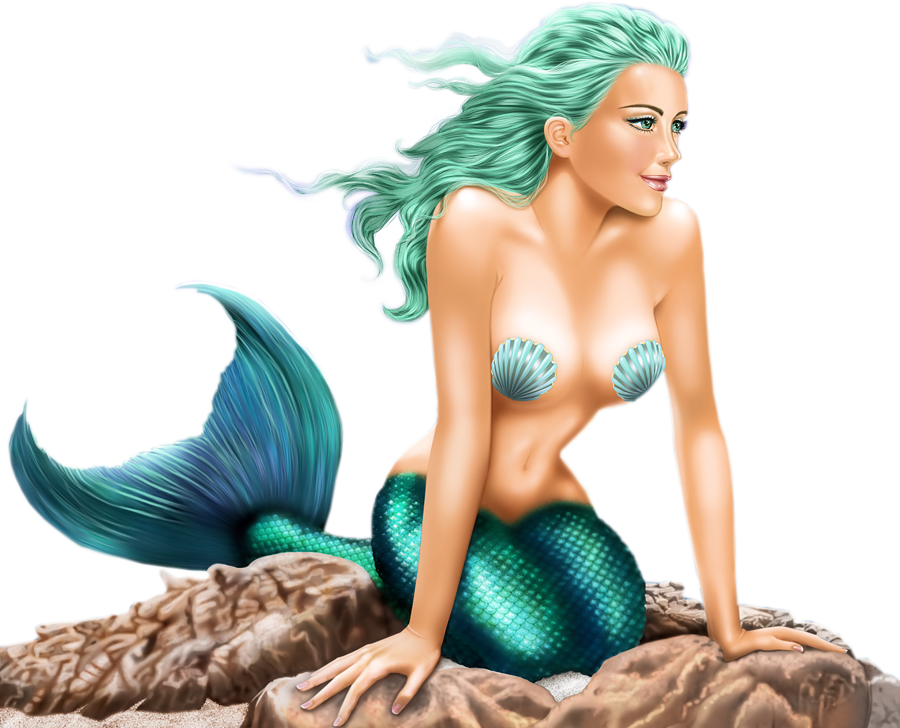 Mermaid PNG Pic Background