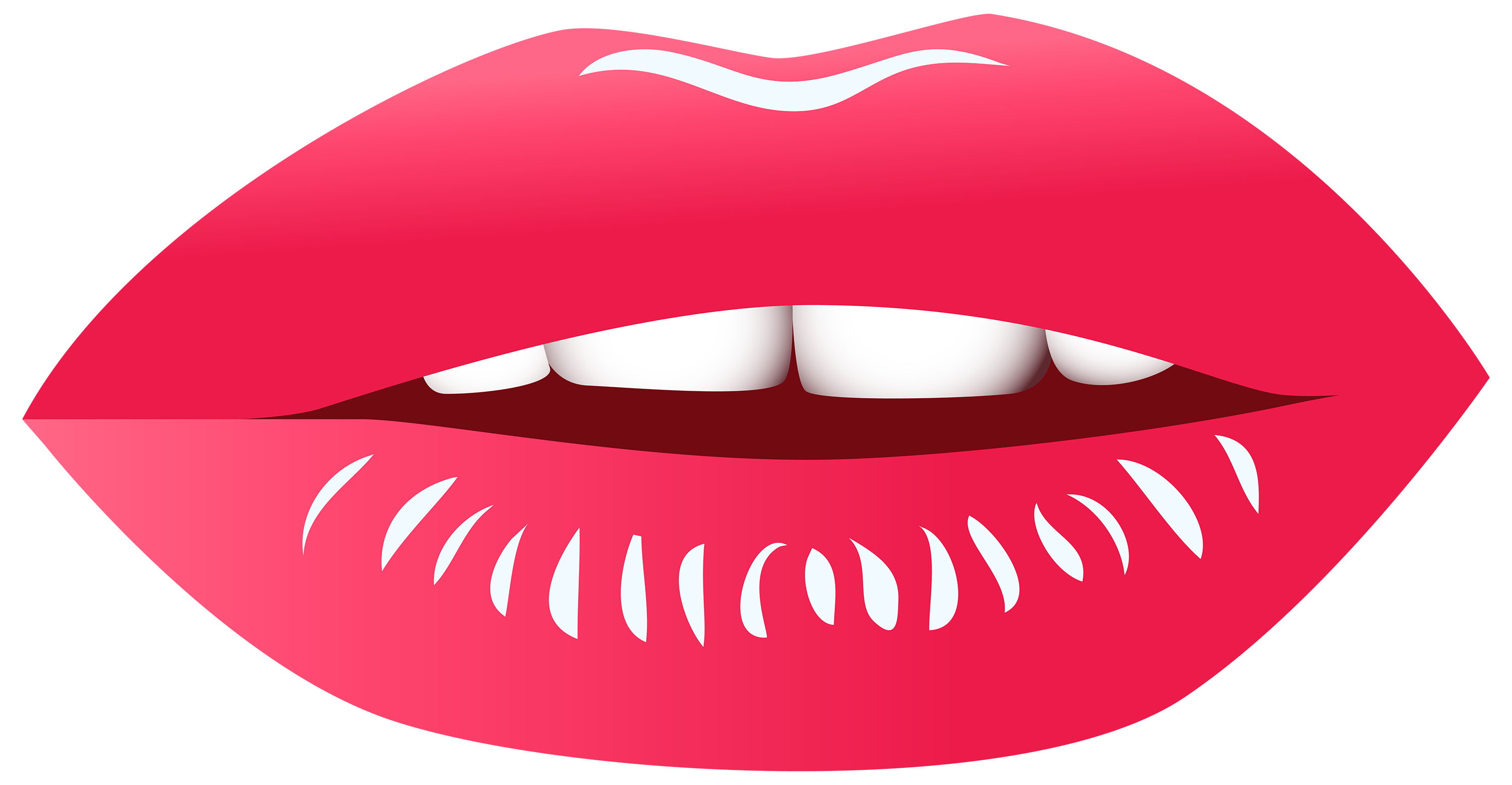 Mouth Smile Background PNG