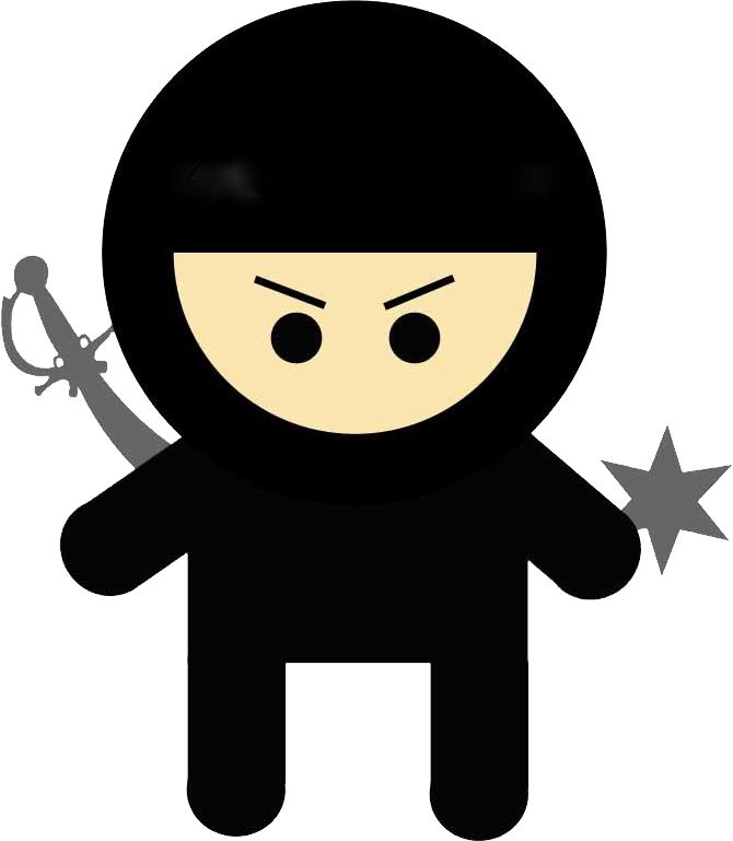 Ninja PNG Clipart Background