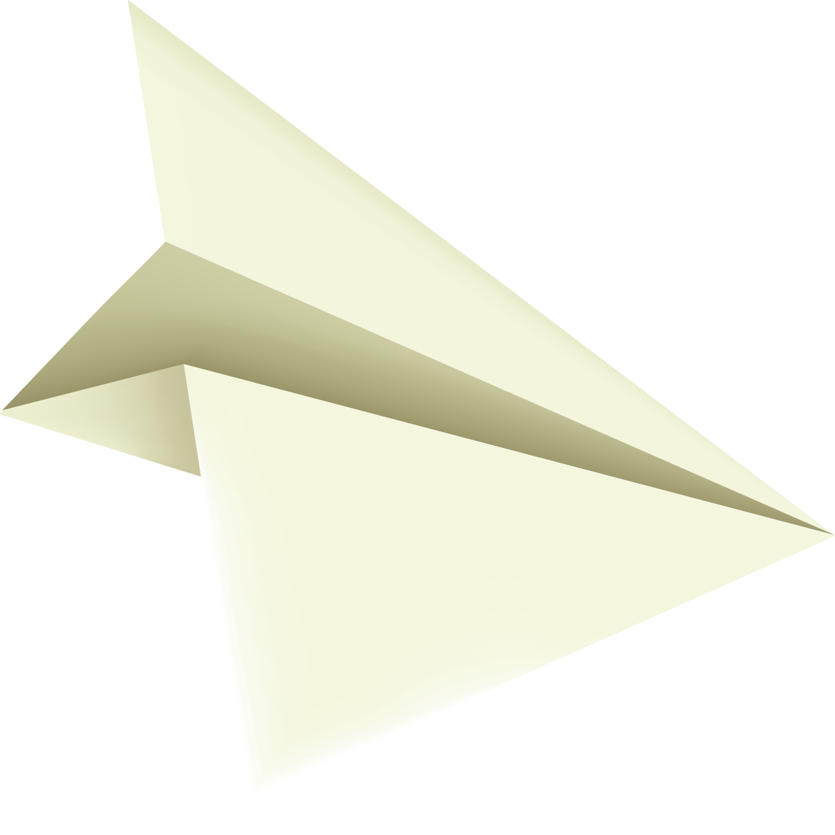 Paper Plane Transparent File