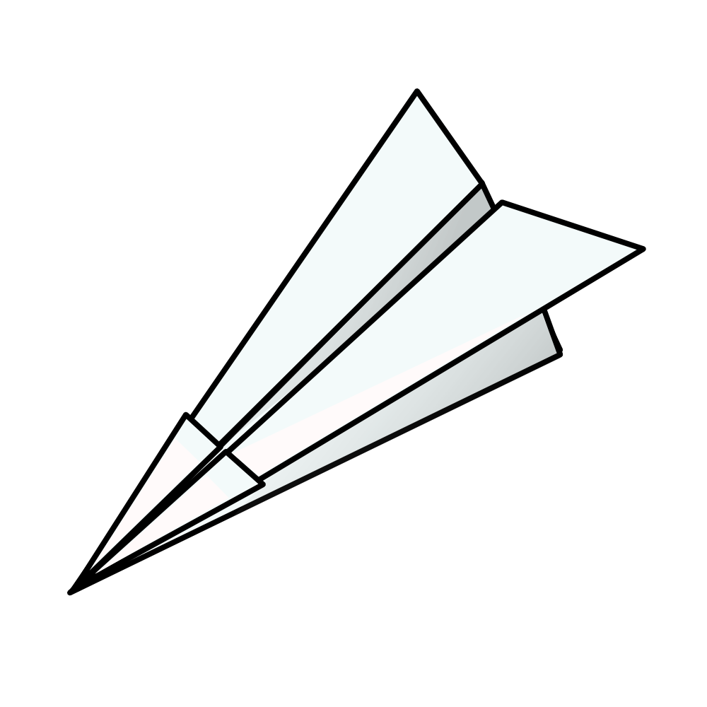 Paper Plane Transparent PNG