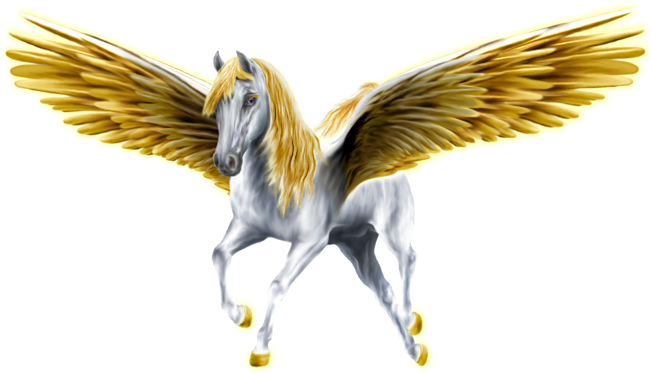 Pegasus PNG خلفية قصاصات فنية