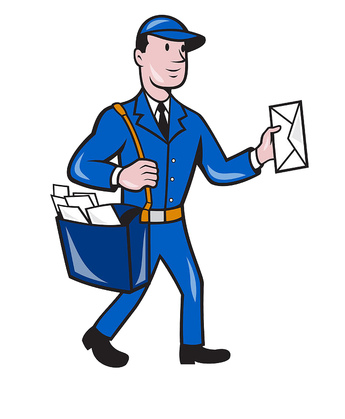 Postman PNG Free File Download