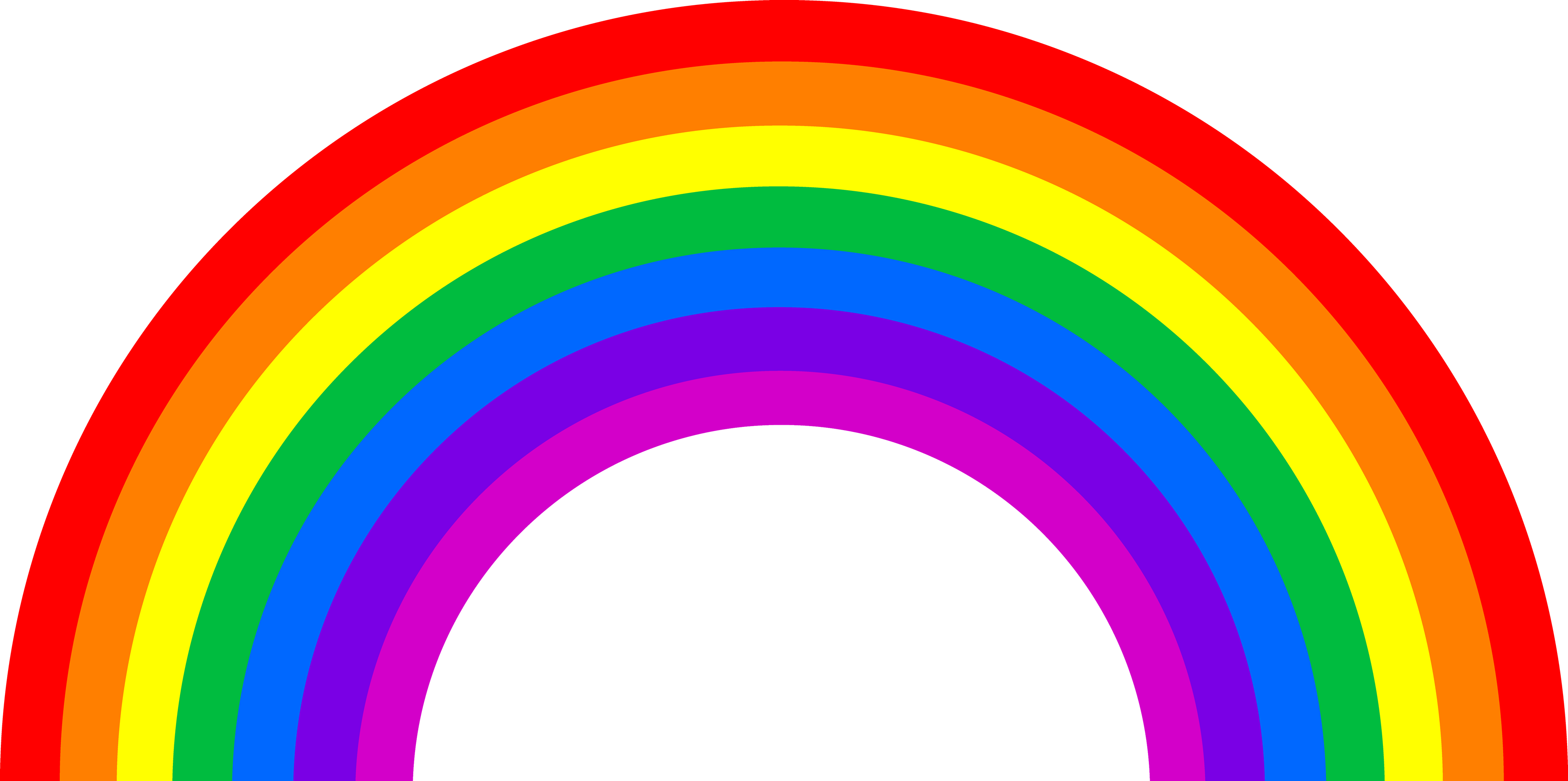 Rainbow Background PNG Image