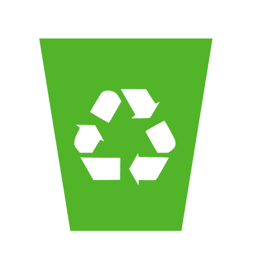 Recycle Bin Background PNG Image