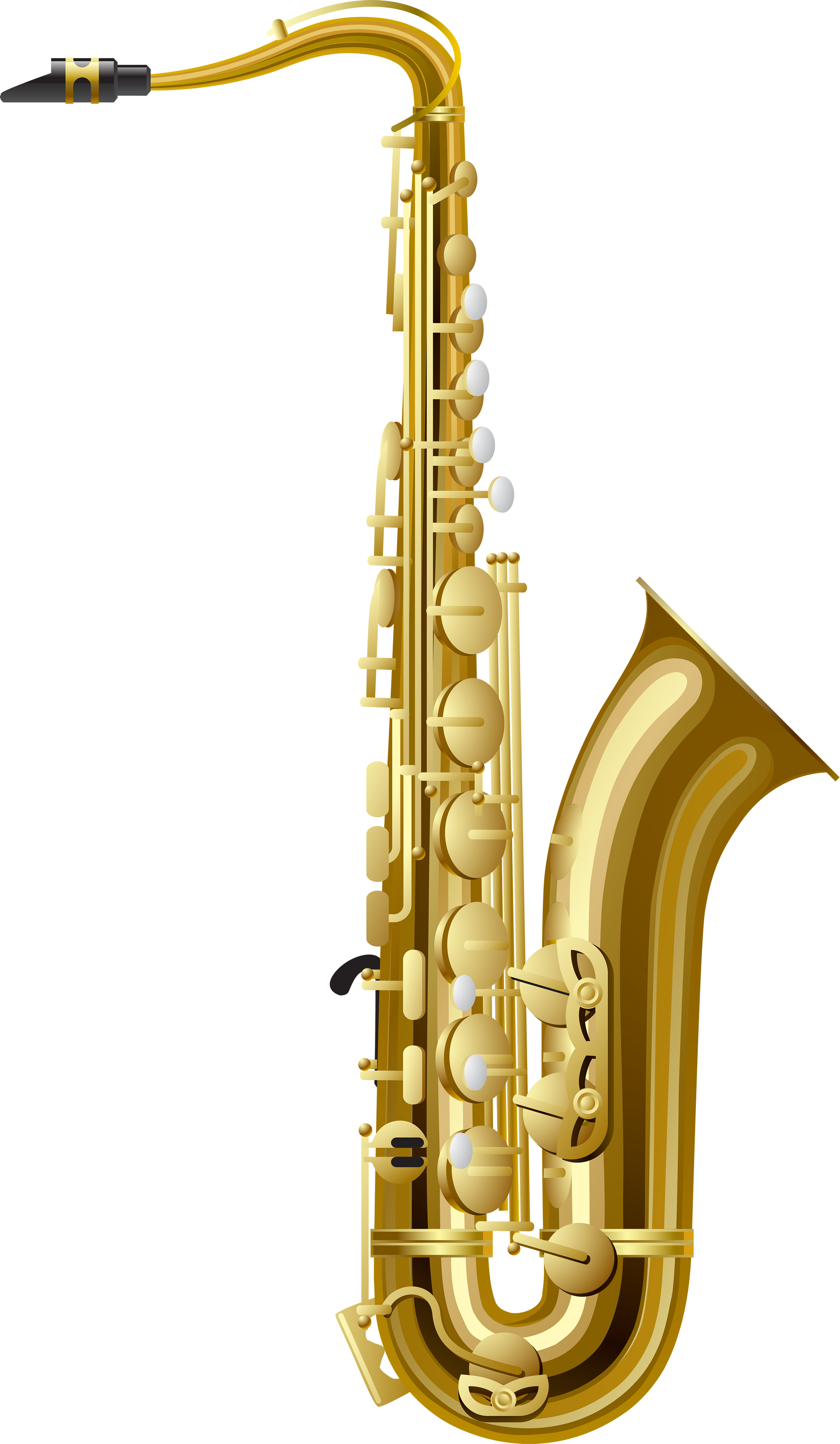 Saxophone Transparent Image