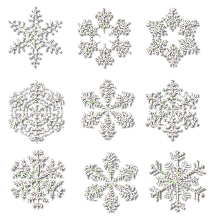 Snowflakes PNG Free File Download