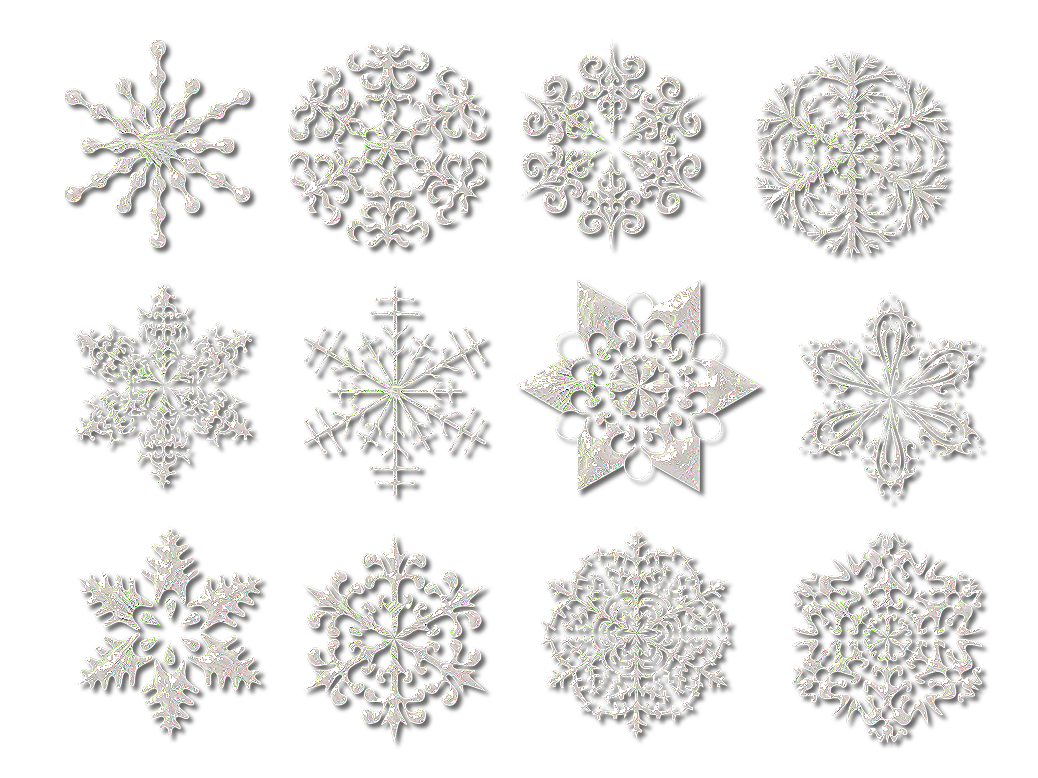 Snowflakes Transparent PNG