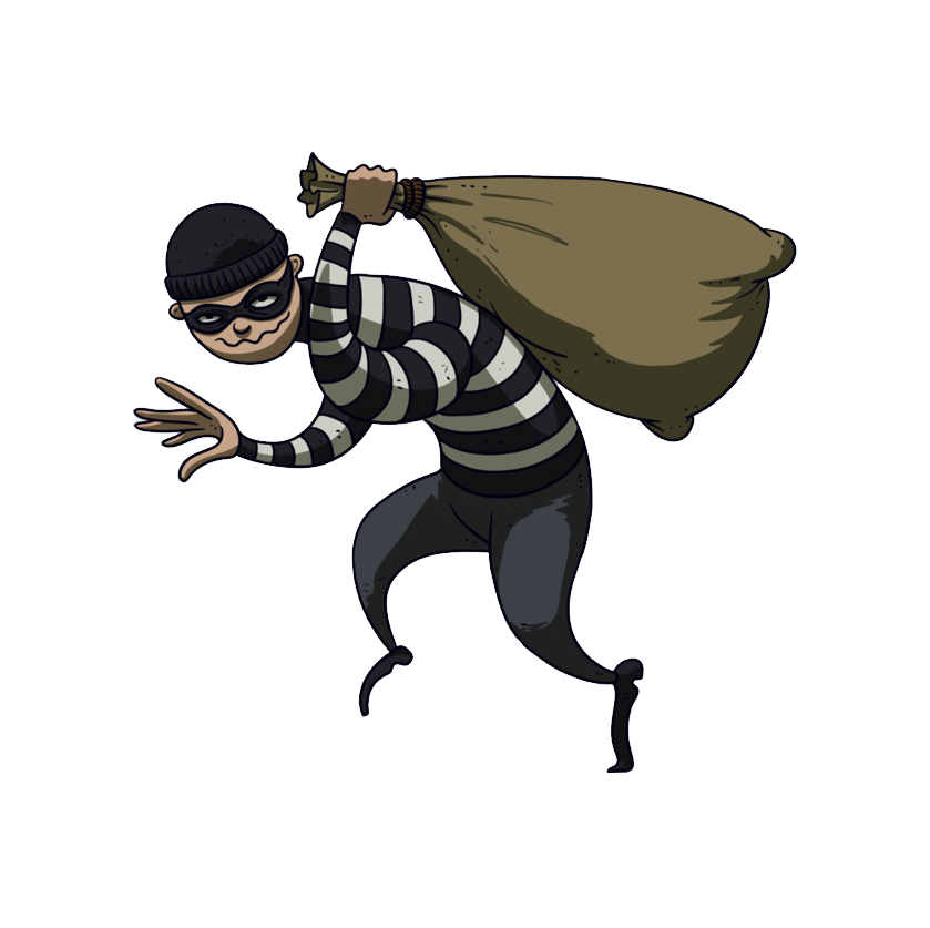 Thief PNG Free File Download