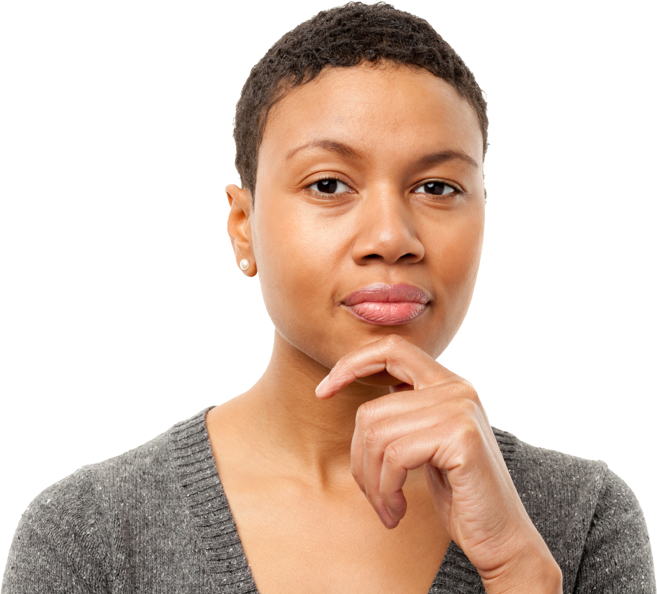 Thinking Woman Download Free PNG