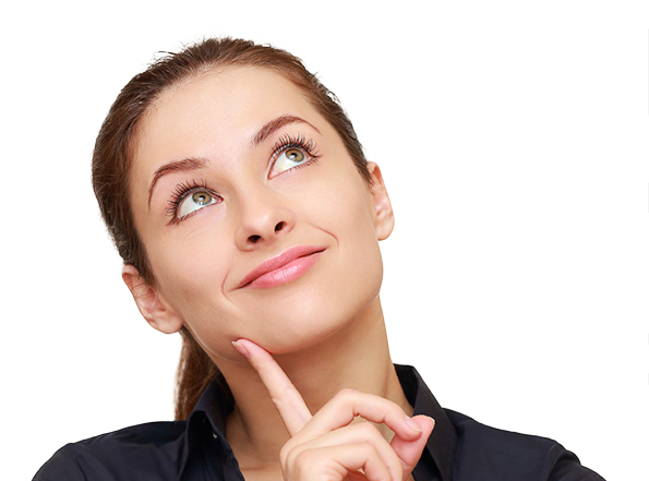 Thinking Woman Free PNG