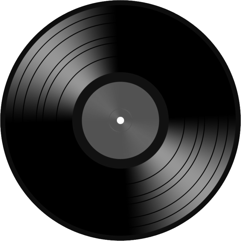 Vinyl Record PNG Background