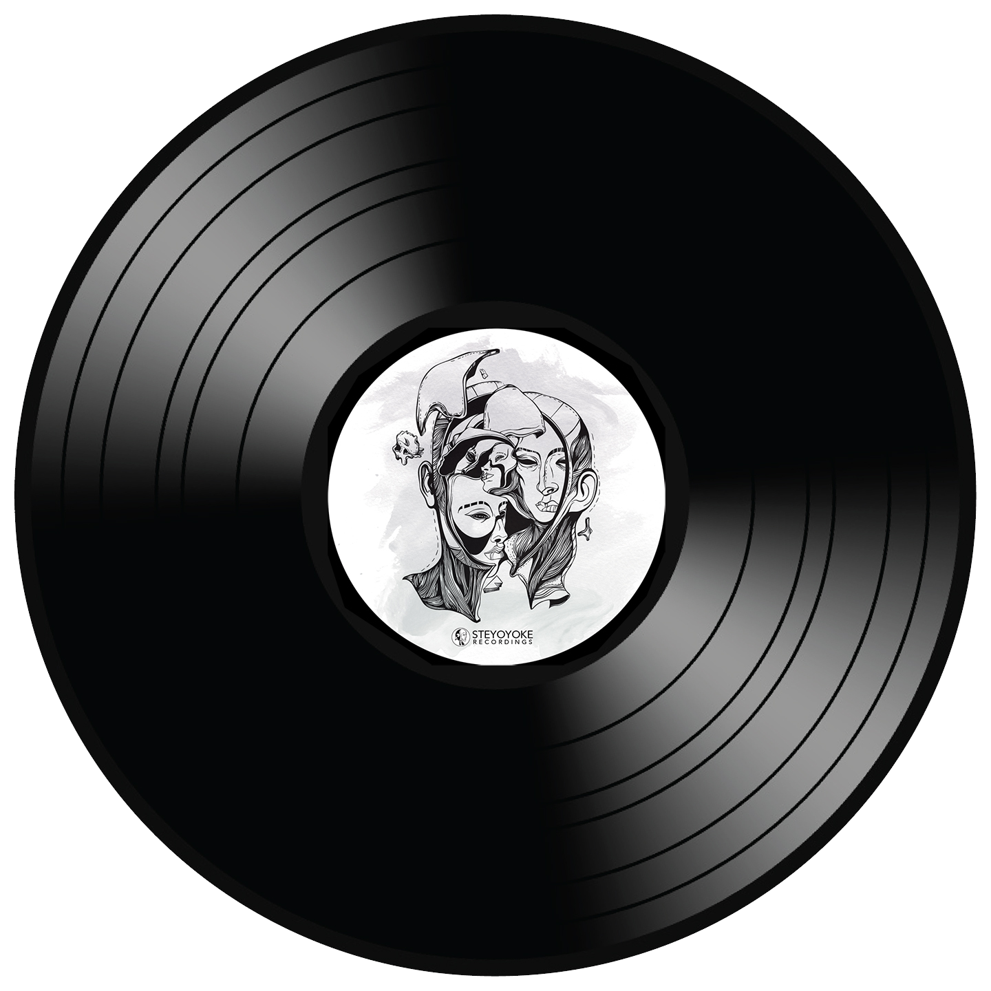 Vinyl Record PNG Free File Download
