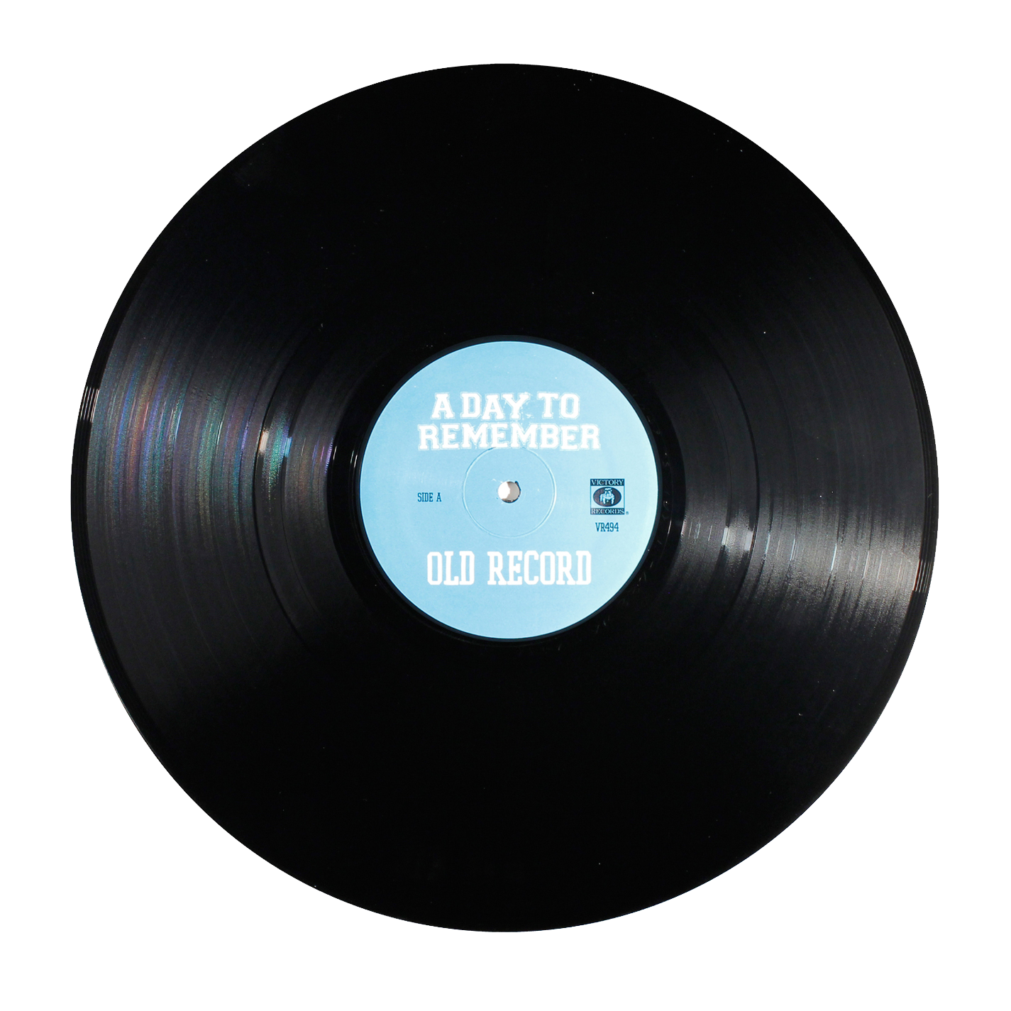 Vinyl Record Transparent Image