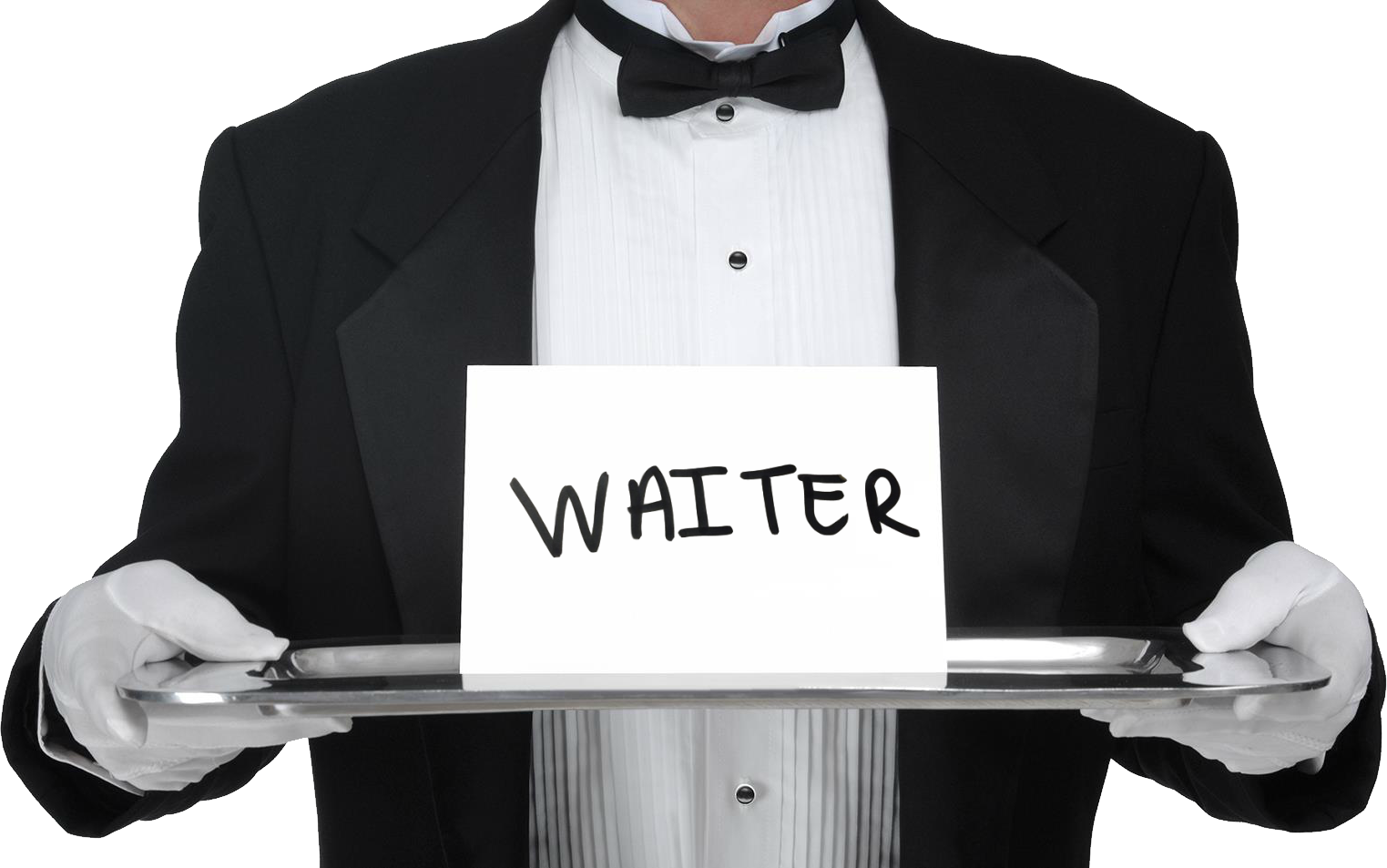Waiting Staff Background PNG