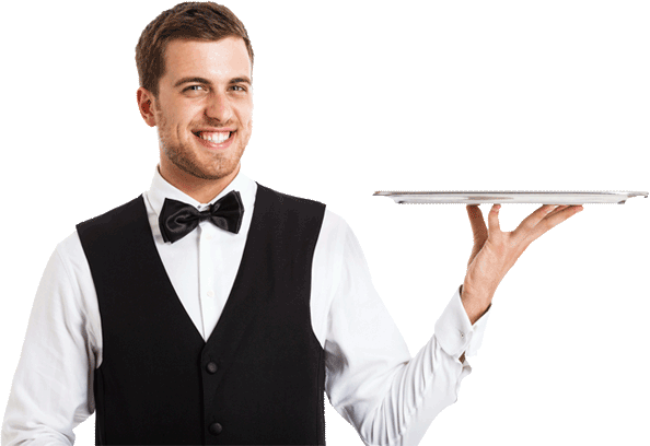 Waiting Staff PNG Clipart Background