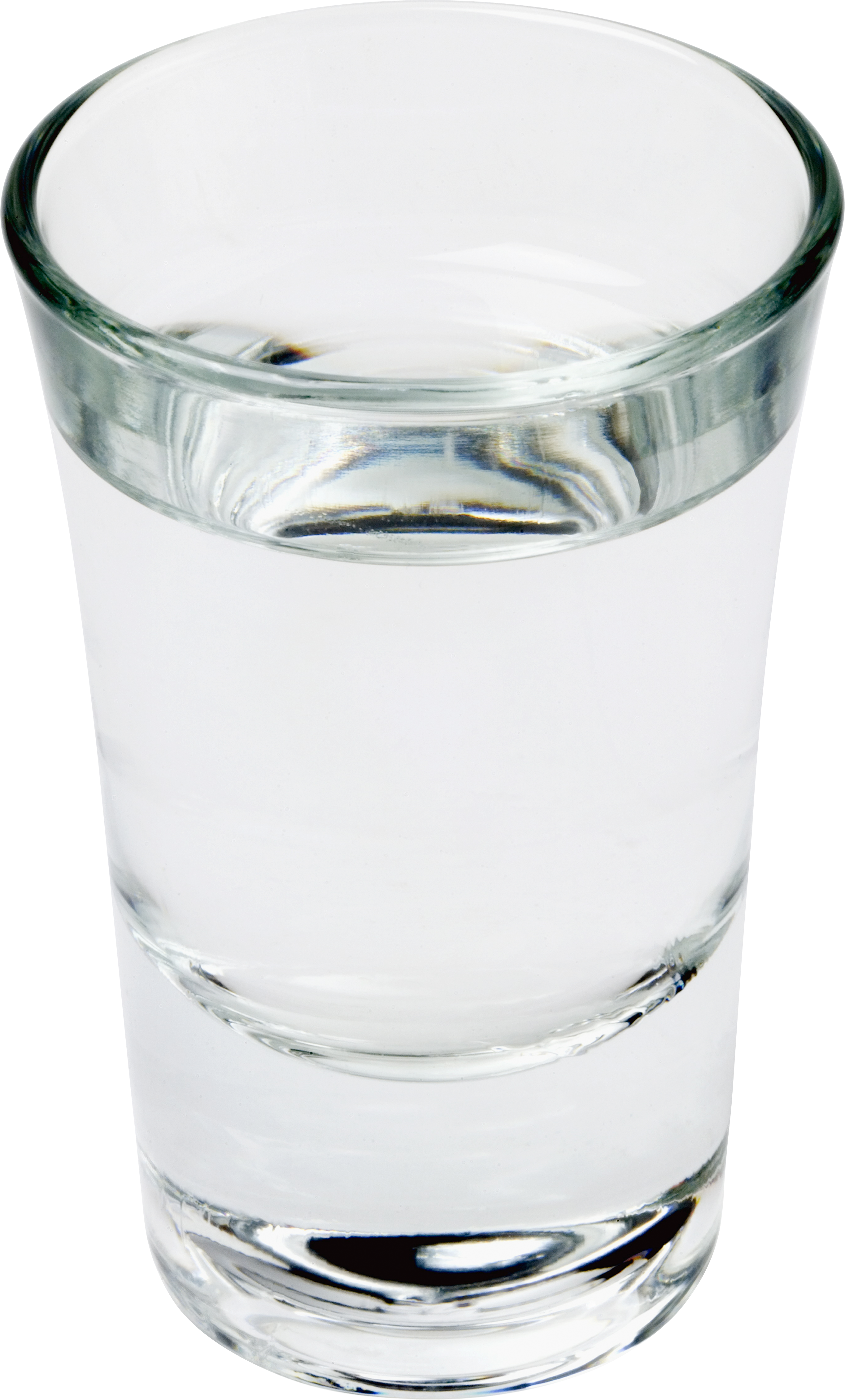 Water Glass Background PNG Image