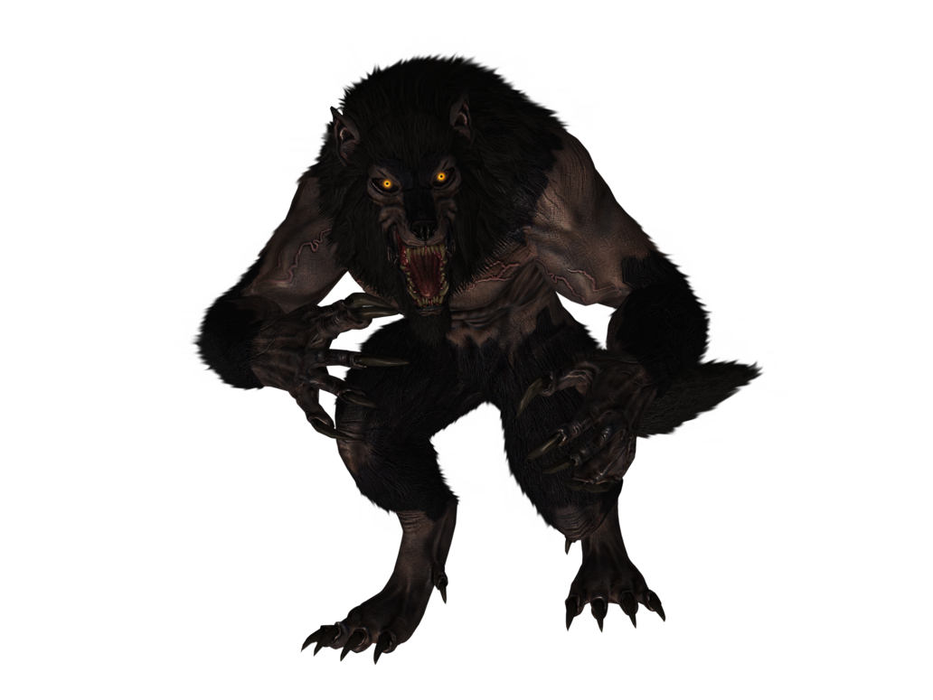 Werewolf Background PNG Image