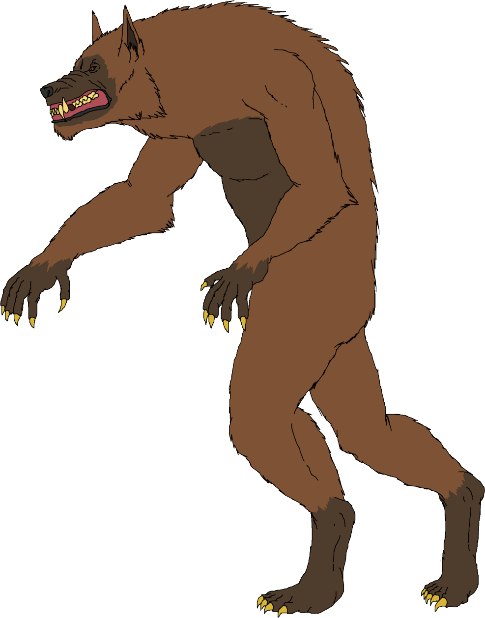 Werewolf PNG Pic Background