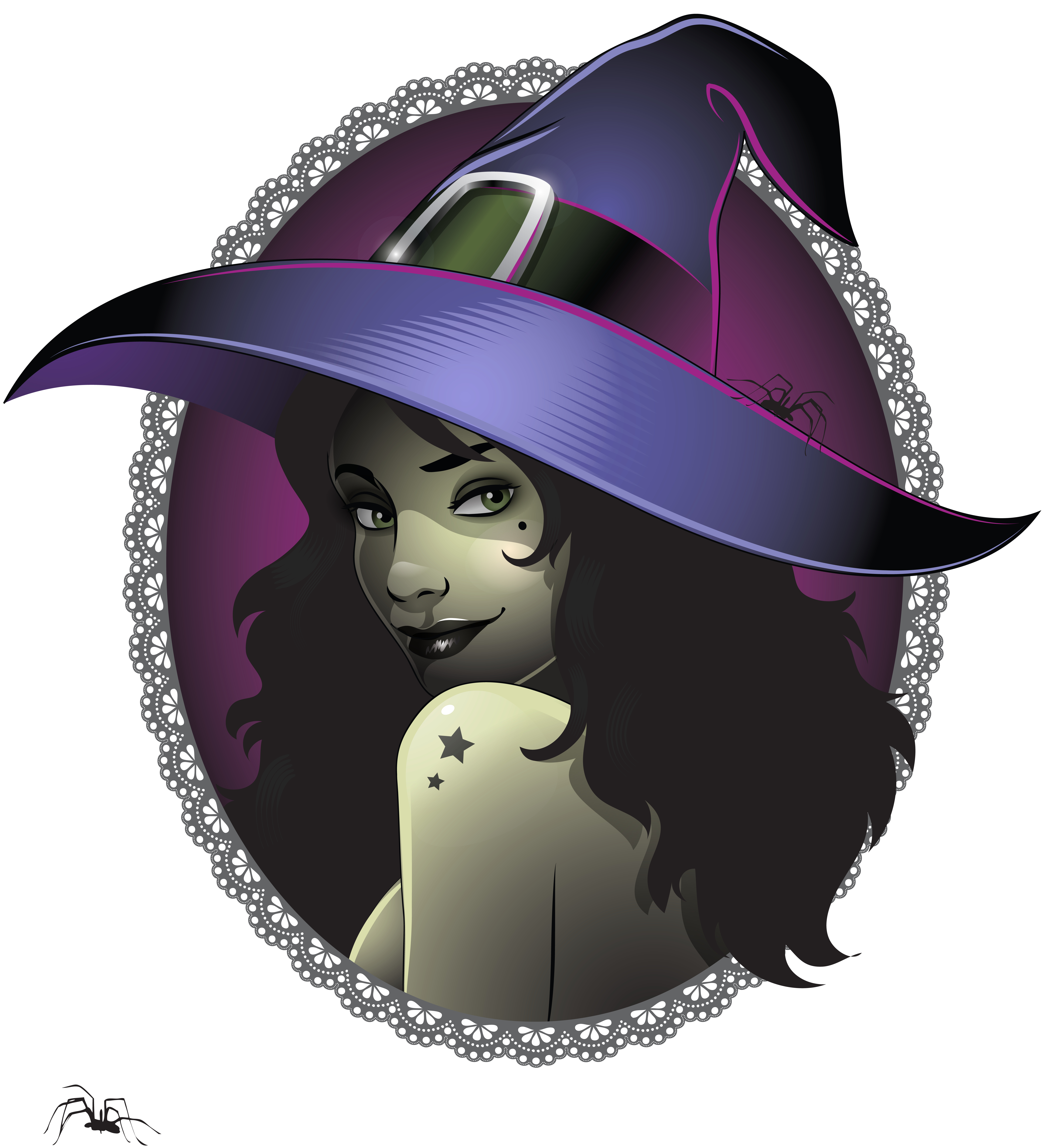 Witch PNG Background