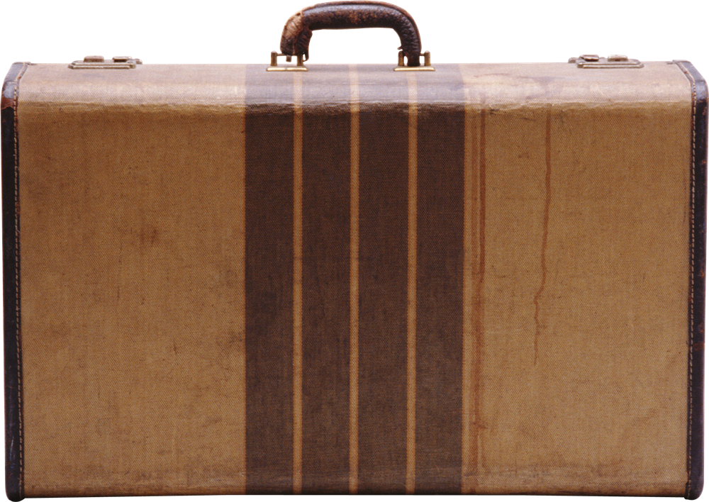 office Suitcase Background PNG