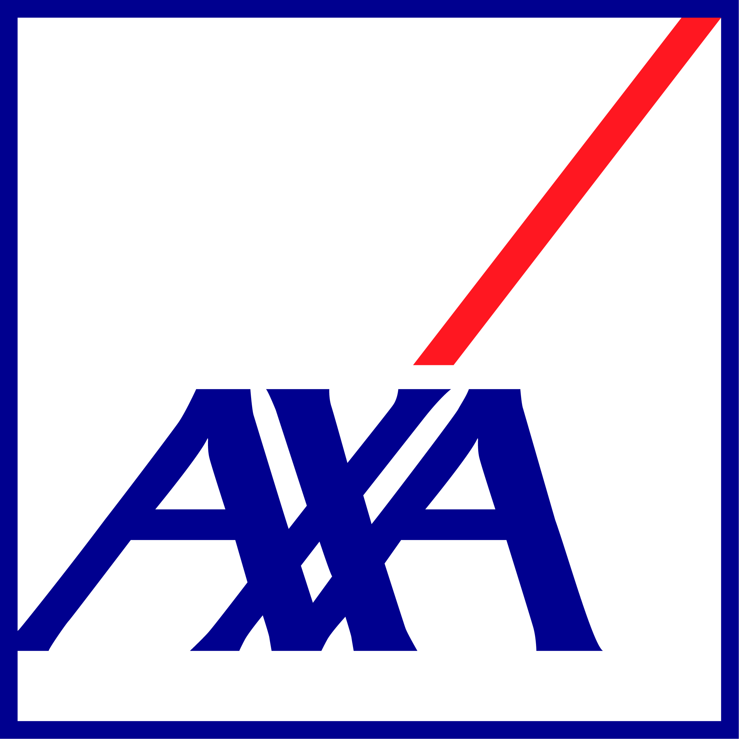 AXA Group Logo Transparent Background