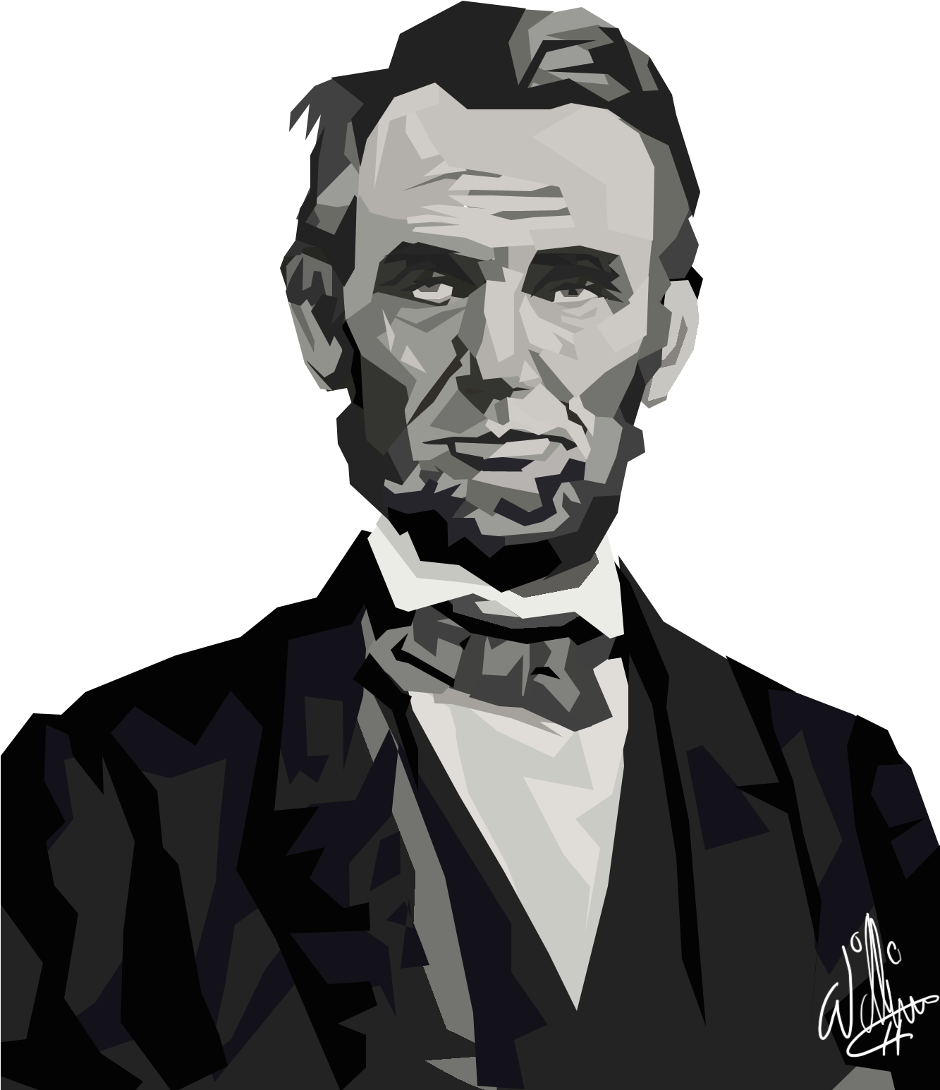 Abraham Lincoln Background PNG Image