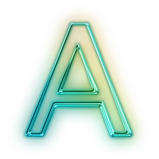 Alphabet A PNG Free File Download