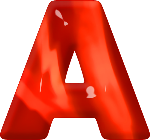 Alphabet A PNG Pic Background