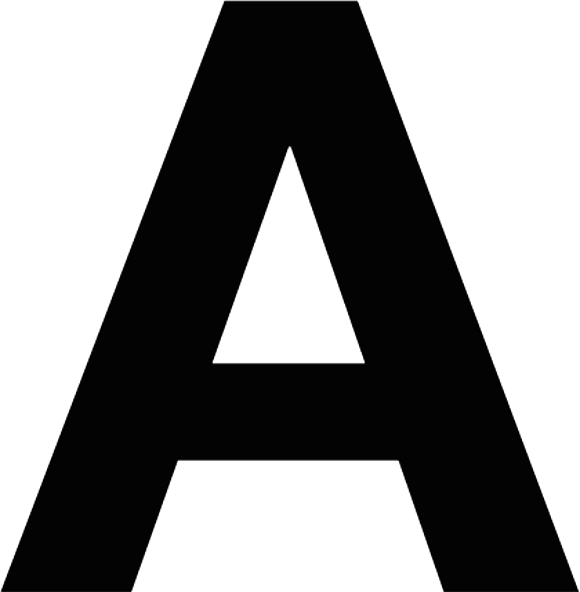 Alphabet A Transparent Image