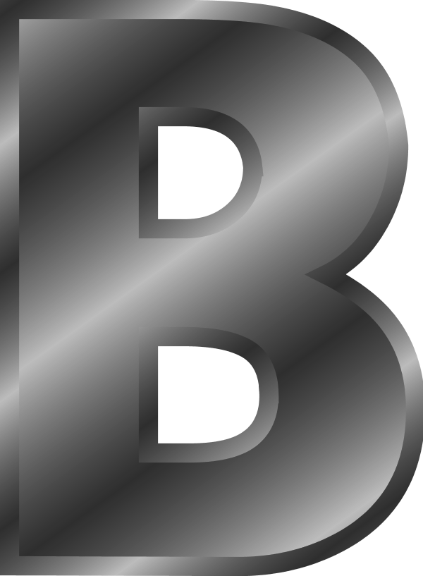 Alphabet B Transparent Free PNG