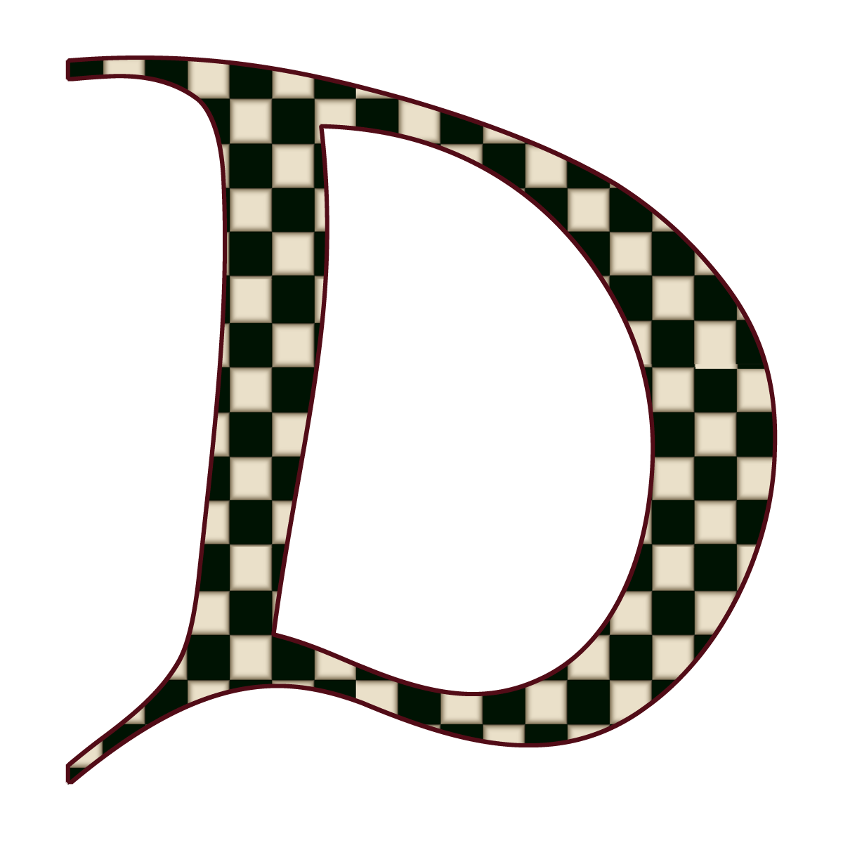 Alphabet D No Background