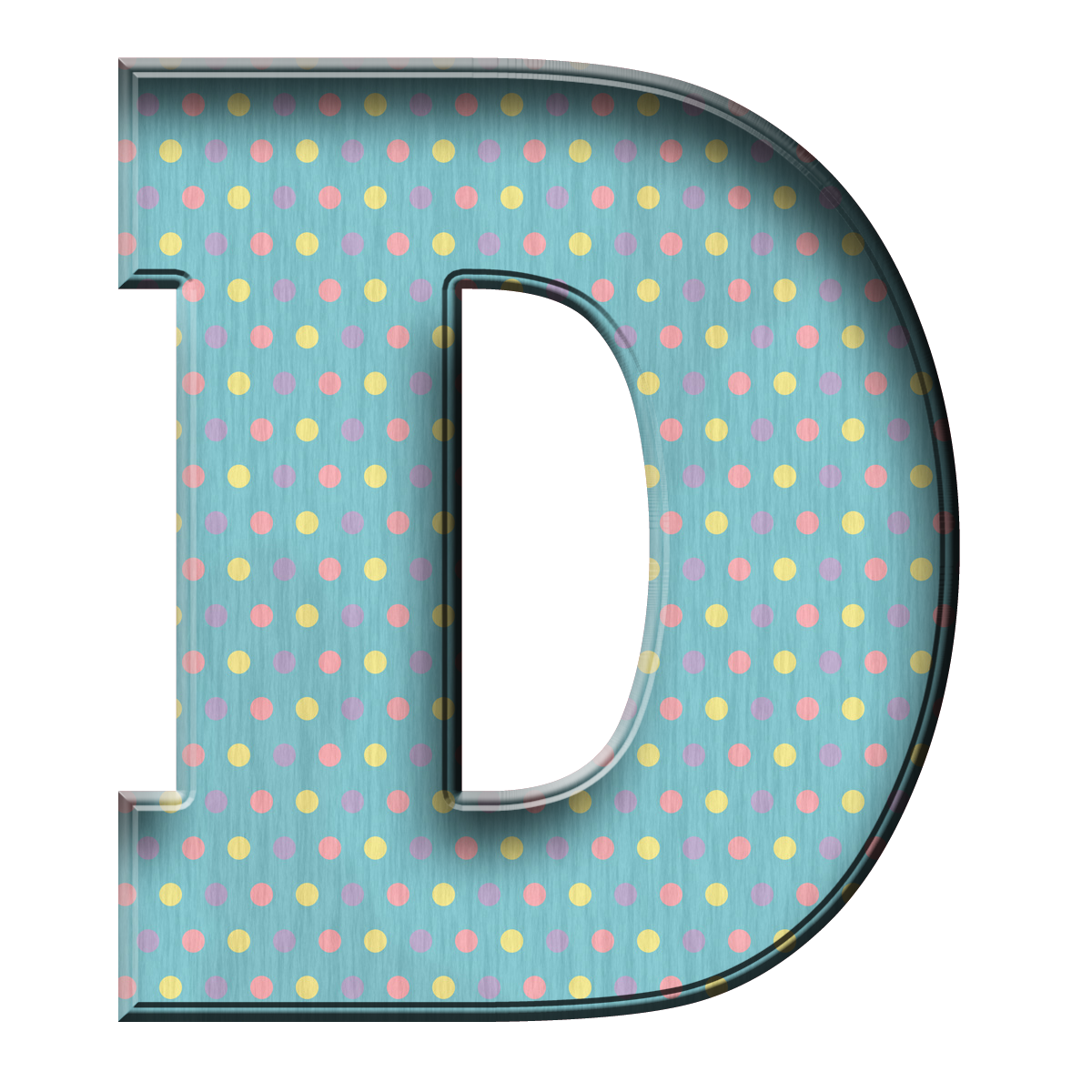 Alphabet D PNG Free File Download