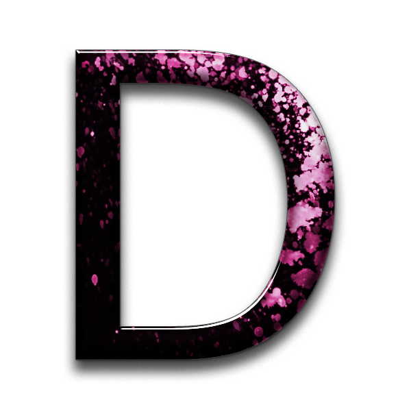 Alphabet D PNG HD Quality