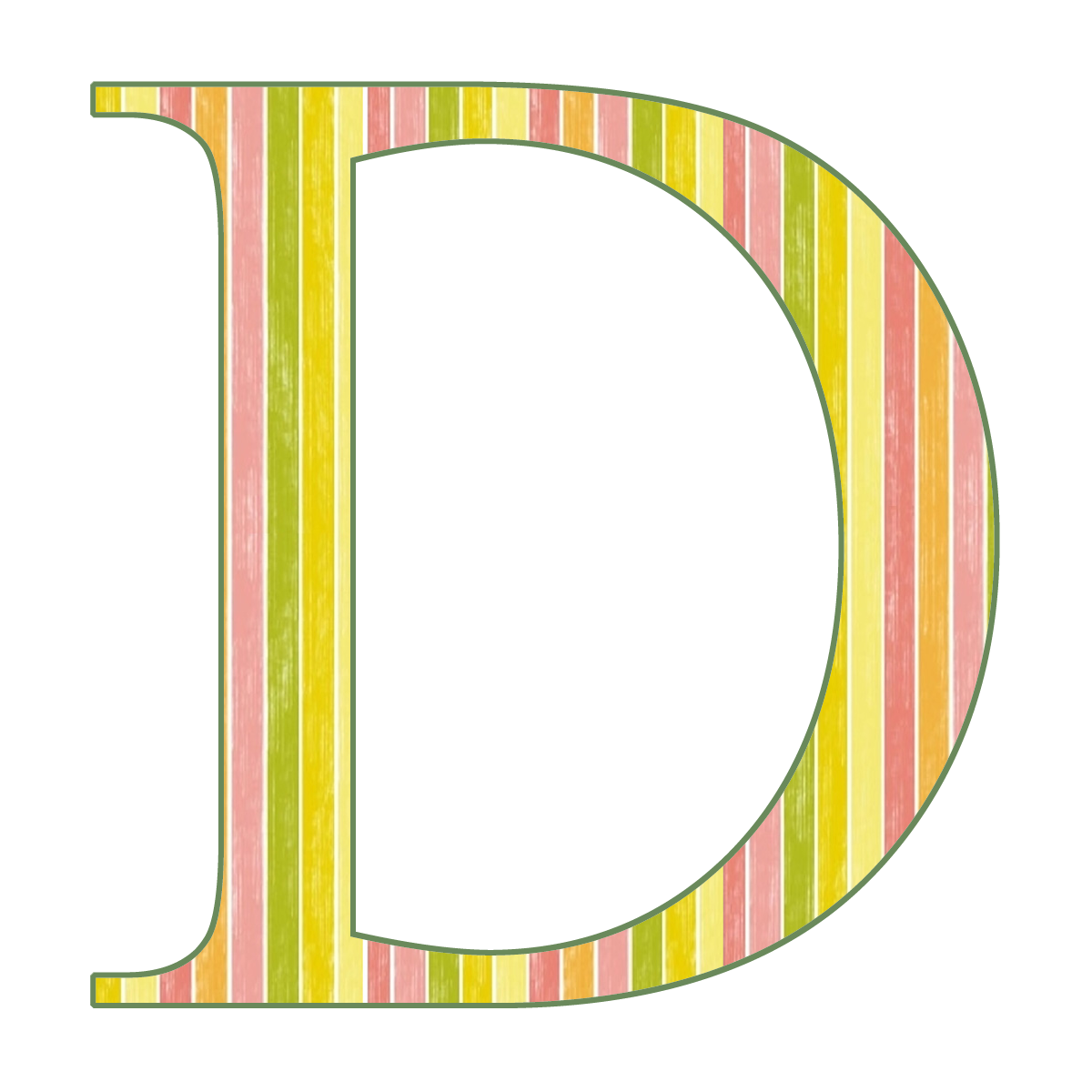 Alphabet D Transparent Image