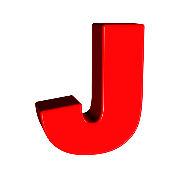 Alphabet J PNG Free File Download