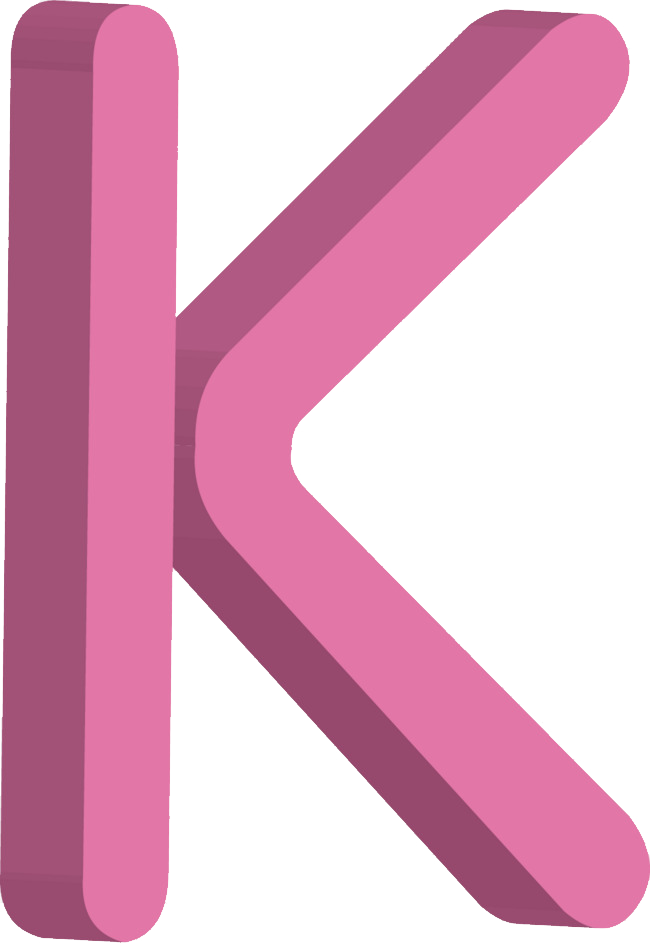 Alphabet K Background PNG Image