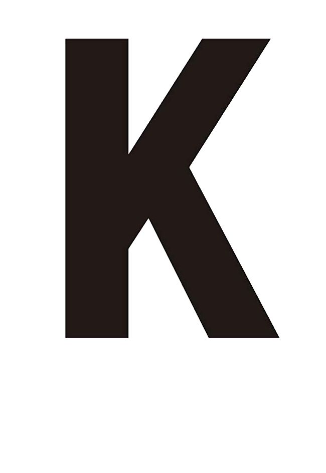 Alphabet K Transparent Free PNG