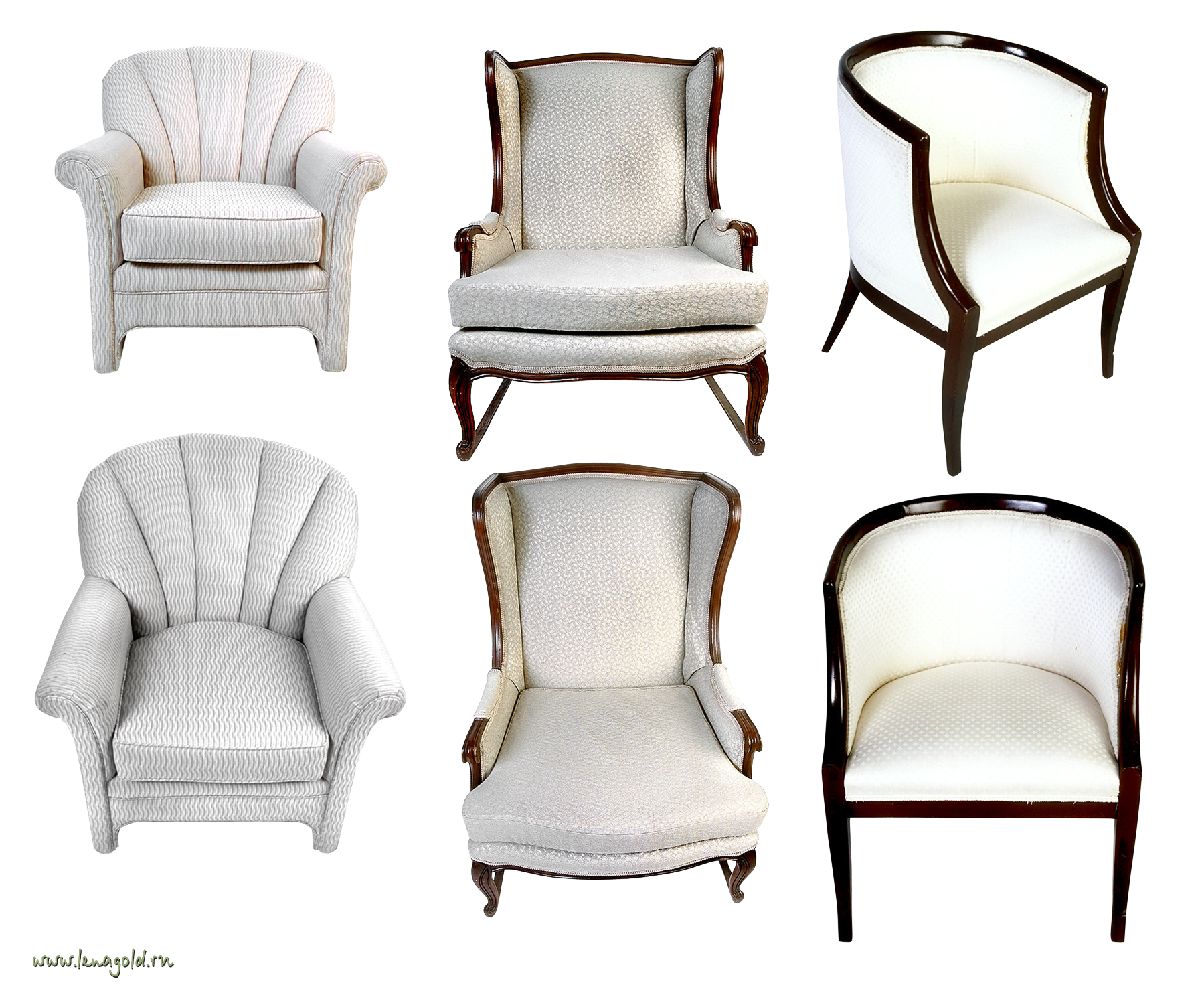 Armchair Background PNG Image
