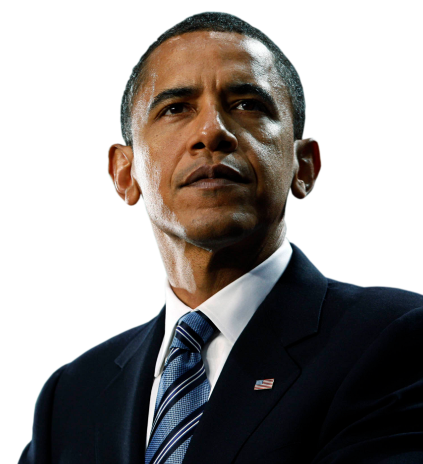 Barack Obama PNG Pic Background