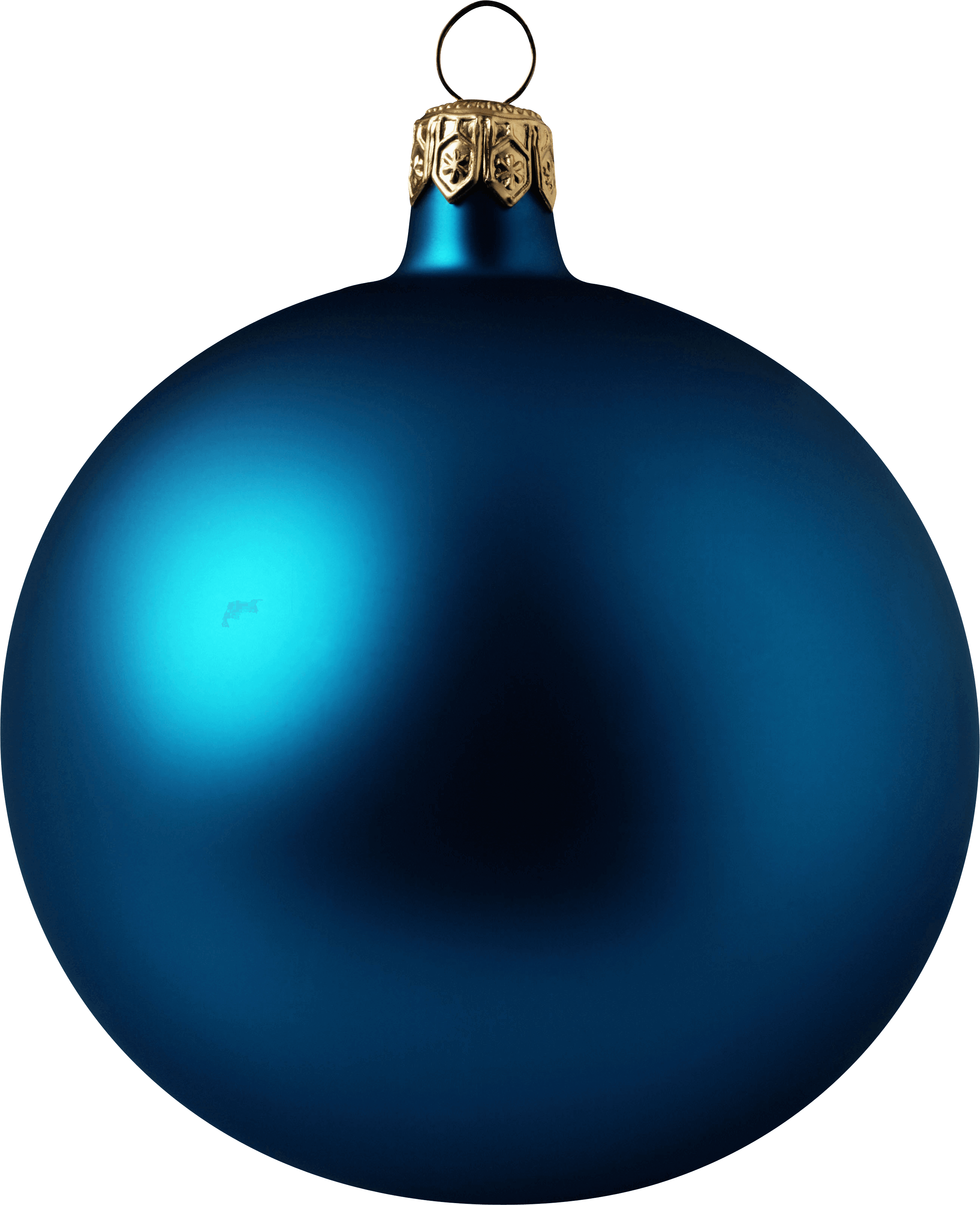 Azul navidad PNG