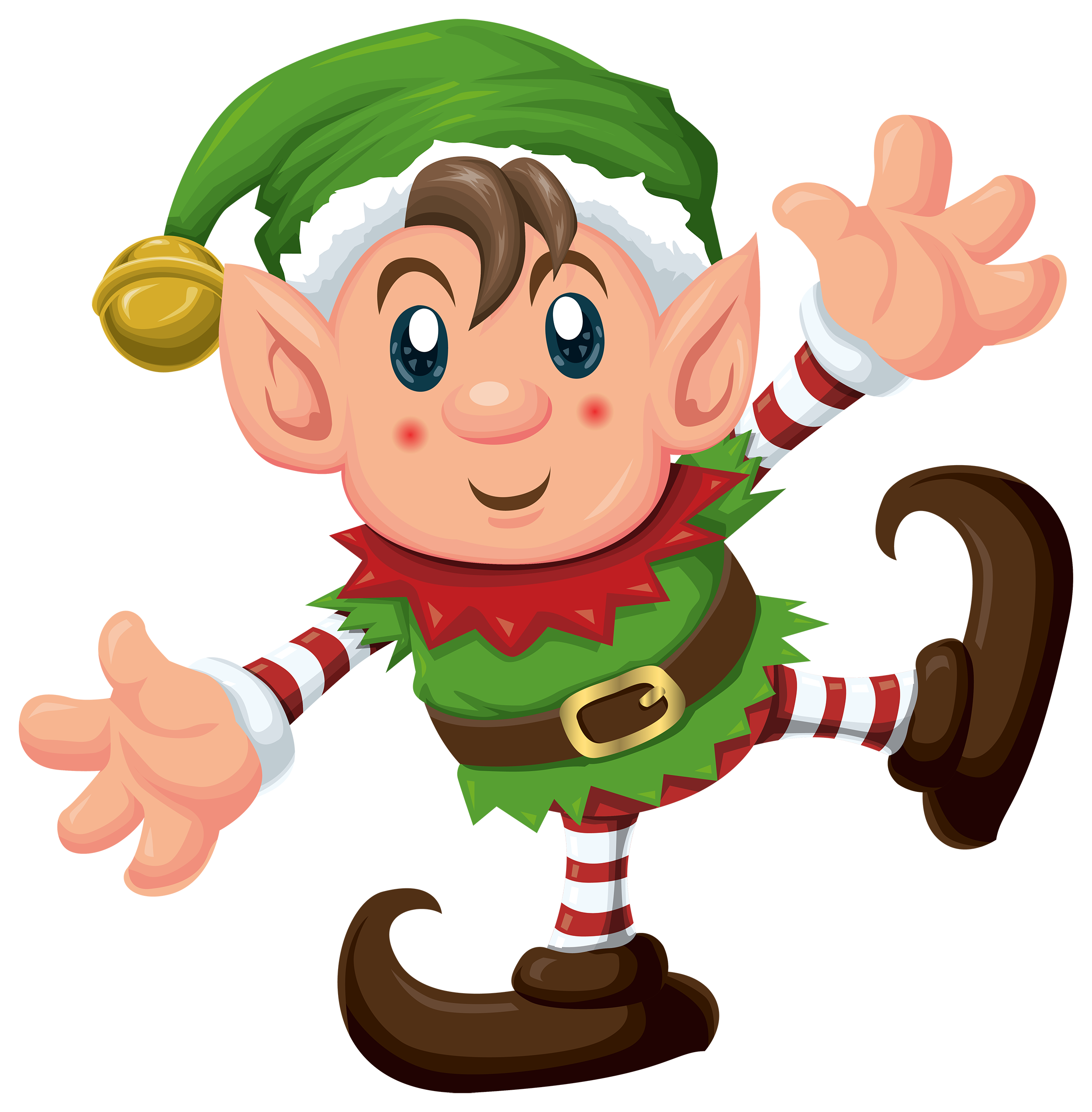 Christmas Elf Happy PNG