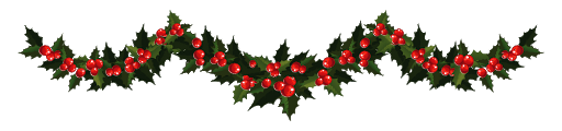 Christmas Garland Trail PNG