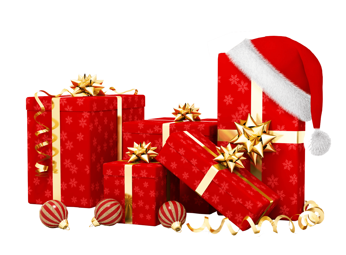 Christmas Gift Hat PNG