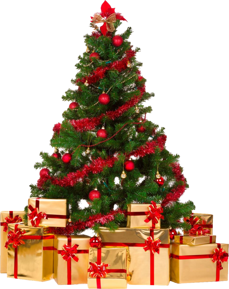 Regalo de decoración de adornos navideños PNG