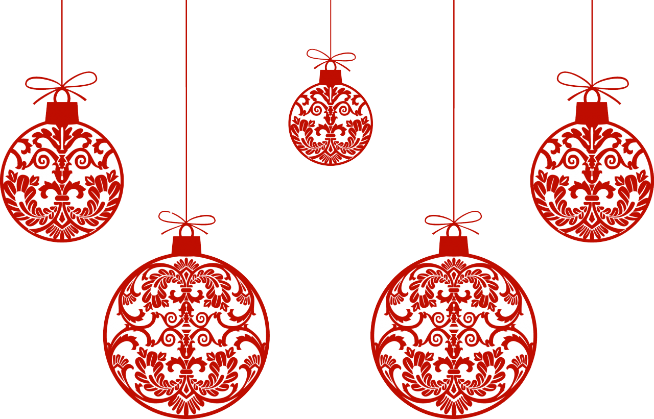 Christmas Ornament Decoration Transparent Background PNG