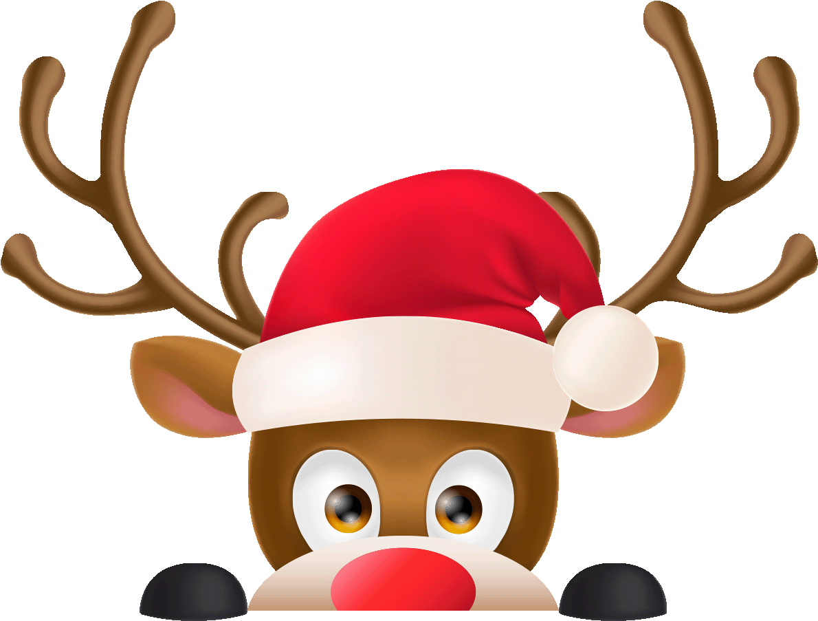 Christmas Reindeer Cute PNG