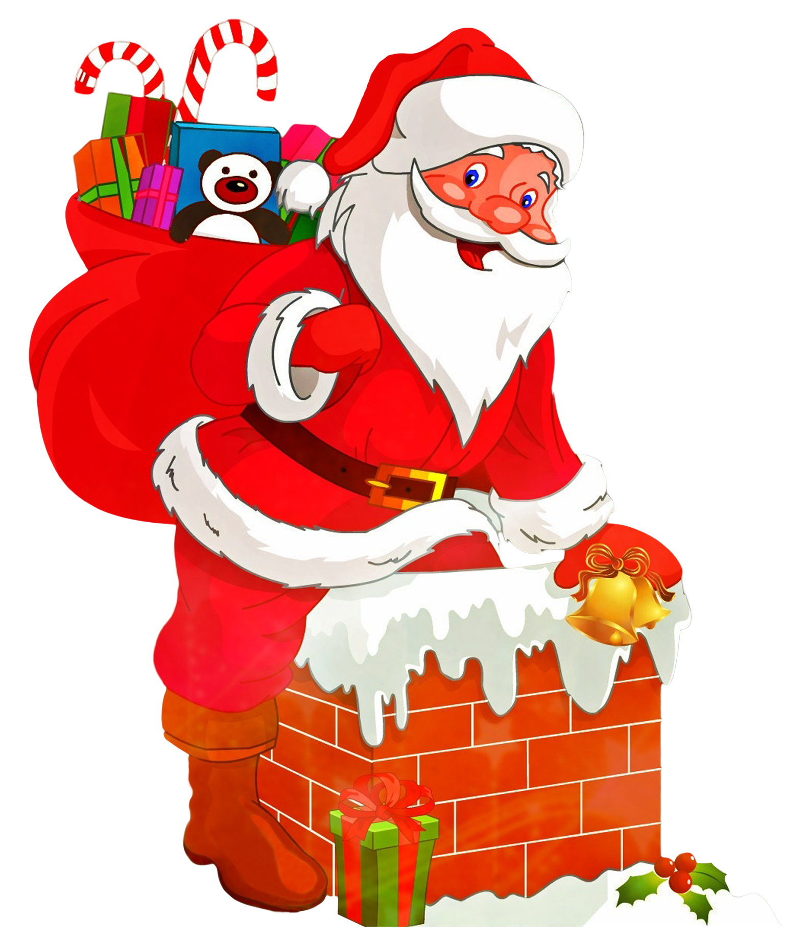 Christmas Santa Claus Gifts PNG